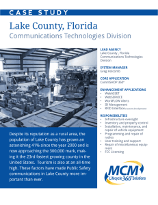 Lake County, FL Case Study