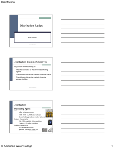Lesson Handout - American Water College