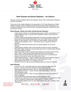 2015 Heart Disease and Stroke Statistics – At-a