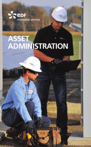 asset administration - EDF Renewable Energy