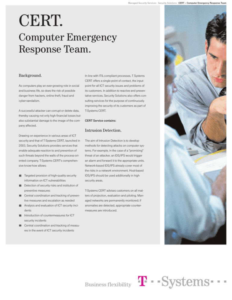 Computer Emergency Response Team T