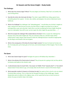 Sir Gawain and the Green Knight – Study Guide