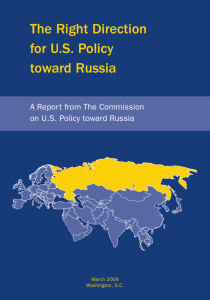 The Right Direction for U.S. Policy toward Russia
