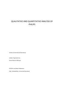 qualitative and quantitative analysis of philips
