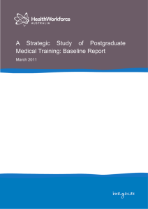 A Strategic Study of Postgraduate Medical Training