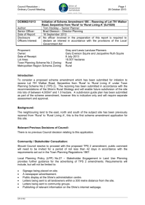 OCM062/10/13 Initiation of Scheme Amendment 186 – Rezoning of