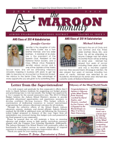 MAROON - Auburn City School District