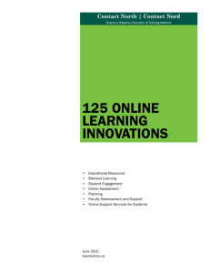 125 online learning innovations