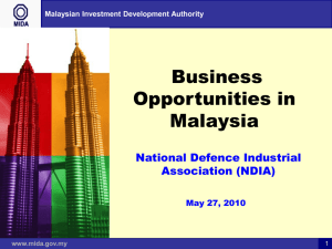 Business Opportunities in Malaysia