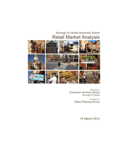 Retail Market Analysis - The Borough of Carlisle