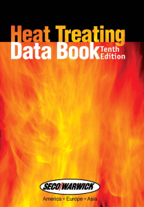 Heat Treating Data Book - 10th Edition E-Book - Seco