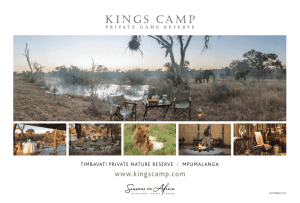 Kings Camp Fact Sheet