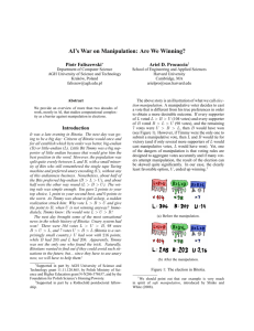 AI's War on Manipulation: Are We Winning?