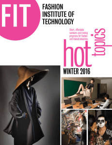 winter 2012 - Fashion Institute of Technology