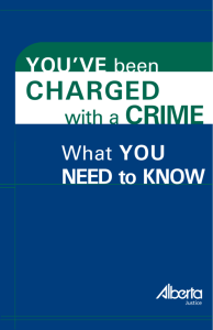 You've been charged with a crime: What you need