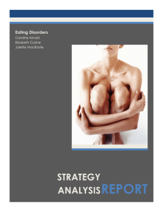 Eating Disorders Strategy Analysis