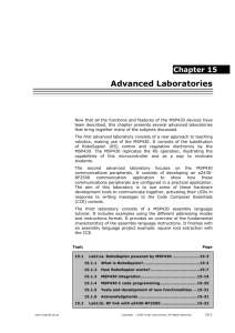 15. Advanced Laboratories
