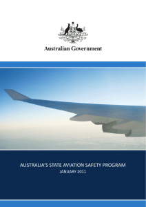 Australia's State Aviation Safety Program