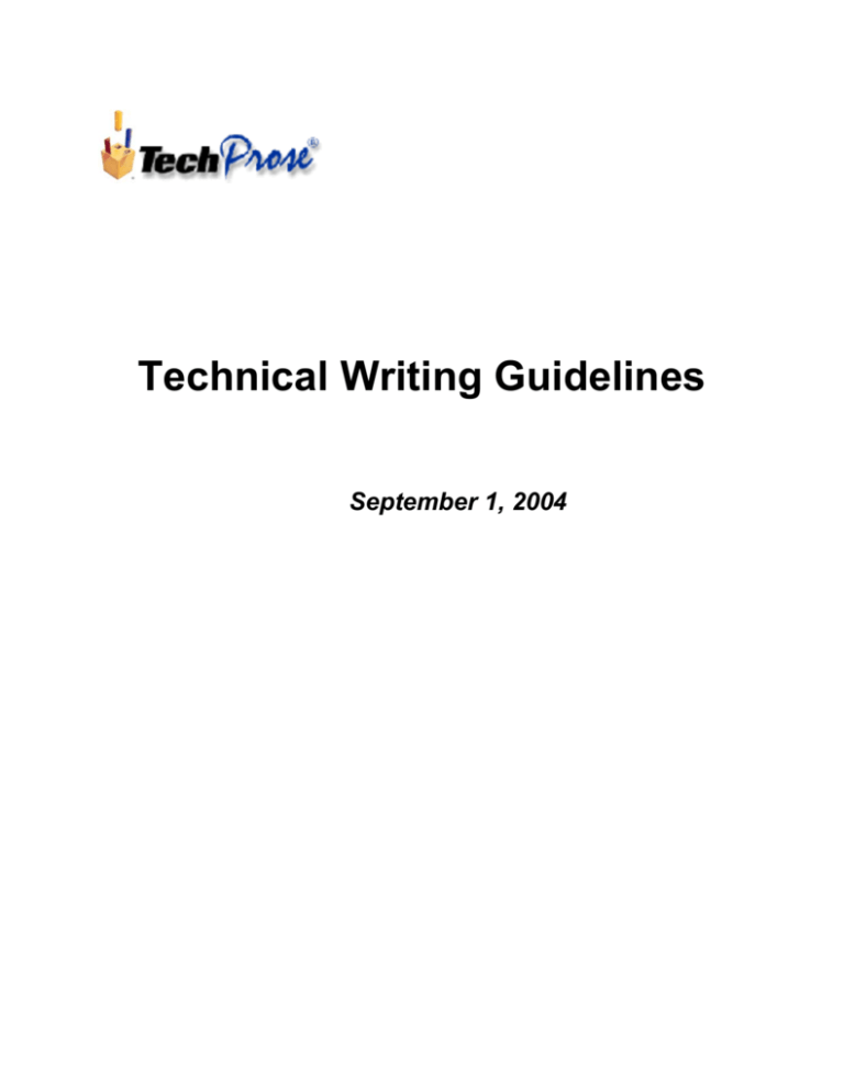 technical-writing-guidelines-from-techprose