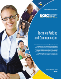 Technical Writing and Communication