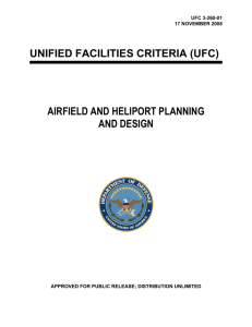 UFC 3-260-01 Airfield and Heliport Planning and Design