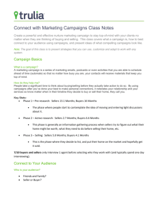 Connect with Marketing Campaigns Class Notes
