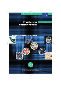 Frontiers in Nuclear Physics - CORDIS