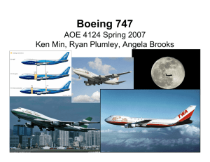 Boeing 747 - the AOE home page