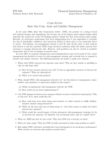 FIN 683 Financial Institutions Management Case Study Banc One