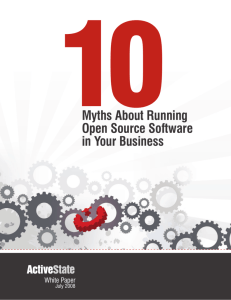 10Myths About Running Open Source Software in Your Business