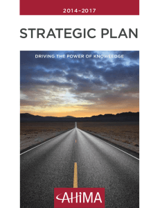 strategic plan - HIM Body of Knowledge