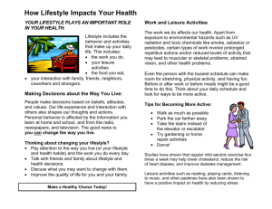 How Lifestyle Impacts Your Health