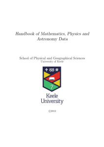 The Handbook of Mathematics, Physics and