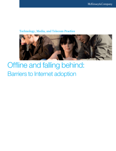 Offline and falling behind