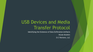 USB Devices and Media Transfer Protocol