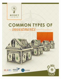 Common Types of Investments
