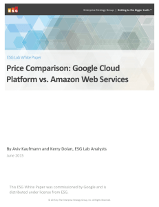 ESG - Google Cloud Platform