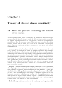 Chapter 3 Theory of elastic stress sensitivity