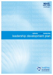 leadership development plan