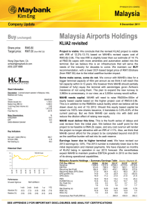 Malaysia Malaysia Airports Holdings