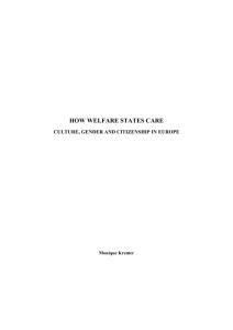 how welfare states care