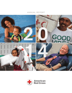 annual report - American Red Cross