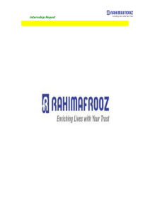 Rahimafrooz introduces modern - BRAC University Institutional