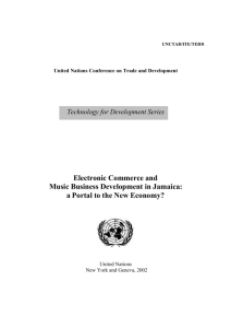 Electronic Commerce and Music Business Development in