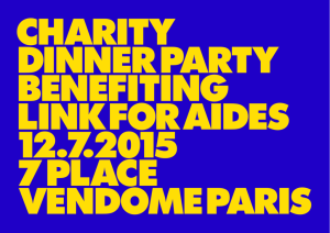charity dinner party benefiting link for aides 12.7.2015 7 place