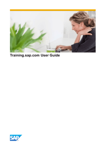 WebShop User Guide - Training and Certification Shop