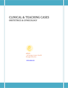 clinical & teaching cases