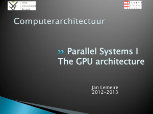 the slides from the EhB-Computerarchitectuur course
