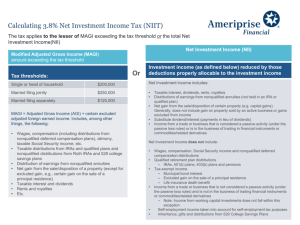 Or Calculating 3.8% Net Investment Income Tax (NIIT)