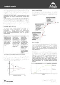 Feasibility Studies